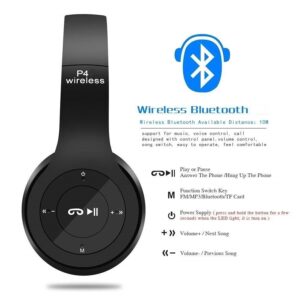 Безжични блутут слушалки P47 5.0+EDR, Stereo headphones, FM, MP3, микрофон, Micro SD - Image 8