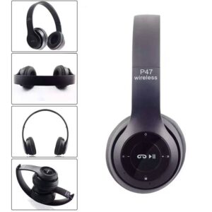 Безжични блутут слушалки P47 5.0+EDR, Stereo headphones, FM, MP3, микрофон, Micro SD - Image 7