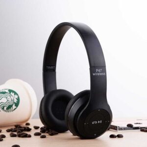 Безжични блутут слушалки P47 5.0+EDR, Stereo headphones, FM, MP3, микрофон, Micro SD - Image 4